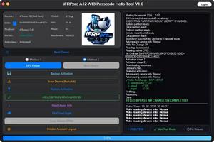 iFRPpro Tool Icloud ECID Register ( Passcode ) A12/A13 Ramdisk iOS 26.6 Supported