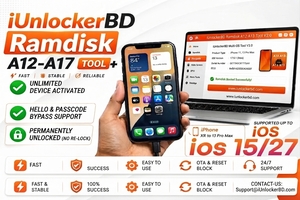 iUlockerbd A12/A13 Ramdisk Bypass Tool Hello Or Passcode Unlimited Device Actived Tool✅ TOOL PRICE