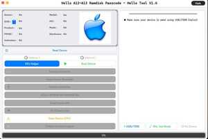 Hello A12–A13 Ramdisk PASSCODE Screen iOS 15 To 26.6+ Windows Tool